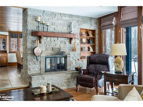 8471 21/22 Nottawasaga Side Road, Duntroon, ON - Indoor Photo Showing Living Room With Fireplace