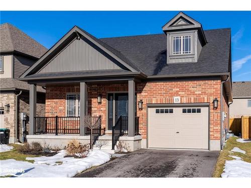 13 Maidens Crescent, Collingwood, ON - Outdoor With Deck Patio Veranda With Facade