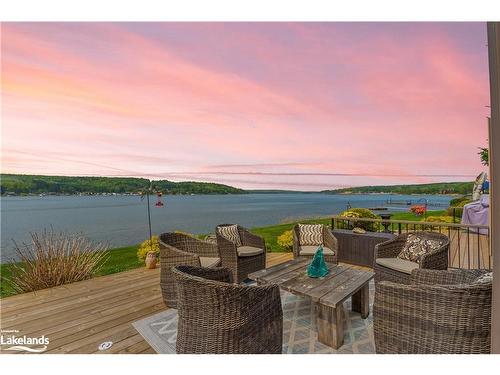 10-8 Beck Boulevard, Penetanguishene, ON - Outdoor With Body Of Water With Deck Patio Veranda With View