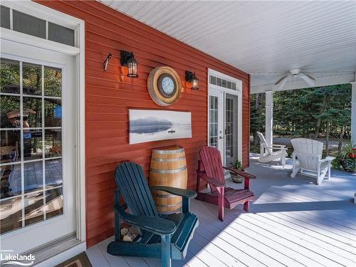 2964 Pinecone Trail, Washago, ON - Outdoor With Deck Patio Veranda With Exterior