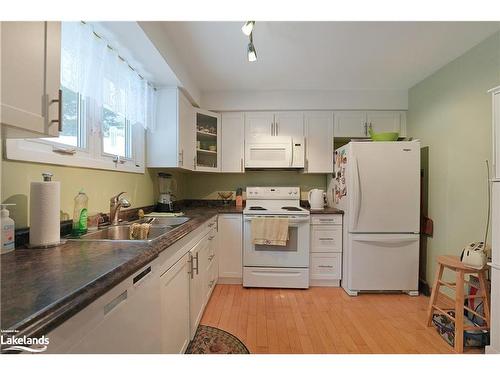 1014 Sophia Road, Wilberforce, ON - Indoor Photo Showing Kitchen With Double Sink