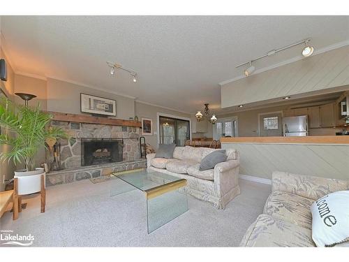 838742 4Th Line E, Mulmur, ON - Indoor Photo Showing Living Room With Fireplace