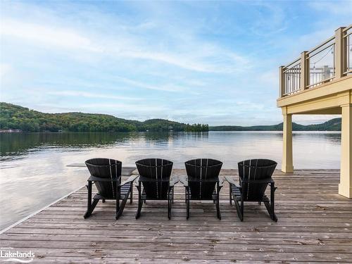 4B-5031 Hwy 117, Dorset, ON - Outdoor With Body Of Water With Deck Patio Veranda With View