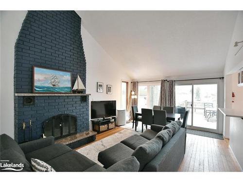 58 River Road E, Wasaga Beach, ON - Indoor Photo Showing Living Room With Fireplace