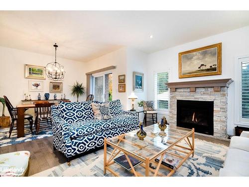 123 Conservation Way, Collingwood, ON - Indoor Photo Showing Living Room With Fireplace