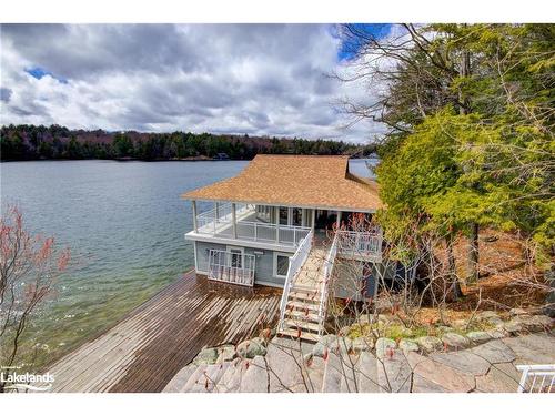 225-1805 Peninsula Road, Port Carling, ON - Outdoor With Body Of Water With Deck Patio Veranda With View