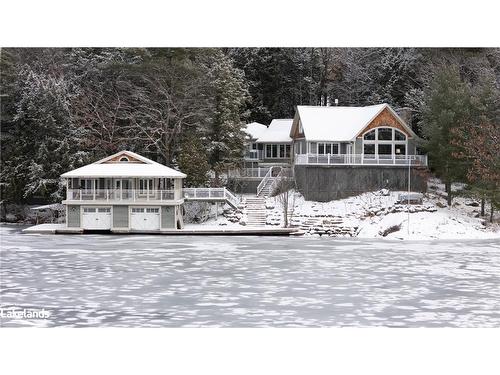 225-1805 Peninsula Road, Port Carling, ON - Outdoor With Body Of Water With Deck Patio Veranda