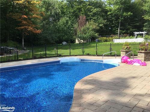1415 Limberlost Road, Huntsville, ON - Outdoor With In Ground Pool With Backyard
