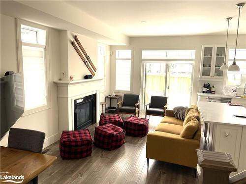 199 Yellow Birch Crescent, The Blue Mountains, ON - Indoor Photo Showing Living Room With Fireplace