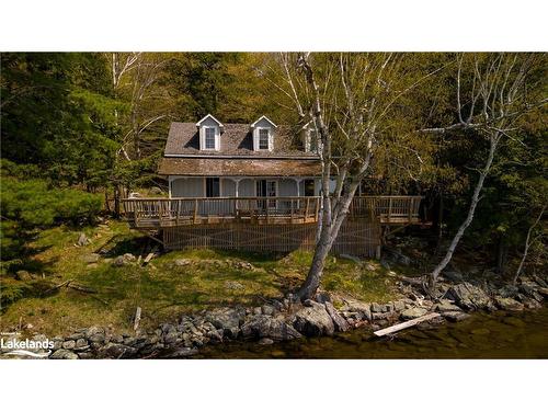 0 Highlands Island, Muskoka Lakes, ON - Outdoor With Deck Patio Veranda