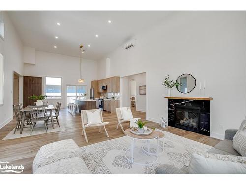 11 Lang Court, Sundridge, ON - Indoor Photo Showing Living Room With Fireplace