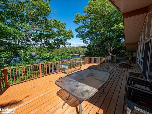 3140 Island 1810, Georgian Bay Twp, ON - Outdoor With Deck Patio Veranda With Exterior