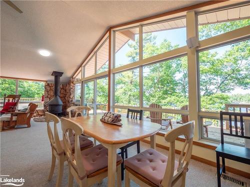 3140 Island 1810, Georgian Bay Twp, ON - Indoor Photo Showing Dining Room