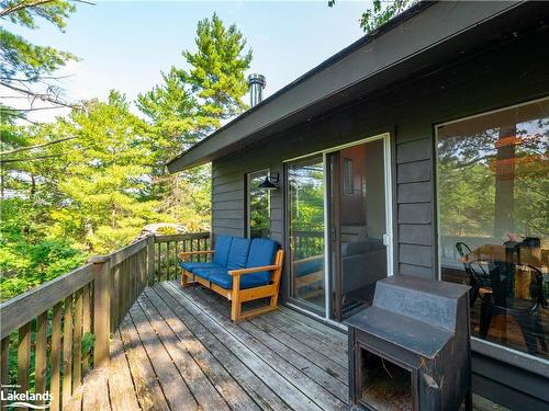460 Island, Parry Sound, ON - Outdoor With Deck Patio Veranda With Exterior