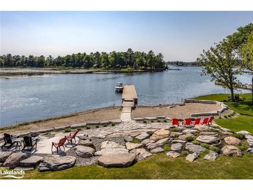 164 Prisque Road, Honey Harbour, ON - Outdoor With Body Of Water With View