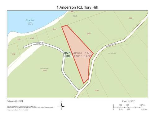 1 Anderson Rd Road, Tory Hill, ON 