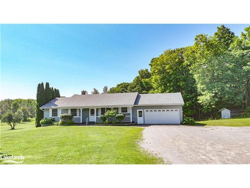 1743 Old Barrie Road, Orillia, ON - Outdoor With Deck Patio Veranda With Facade