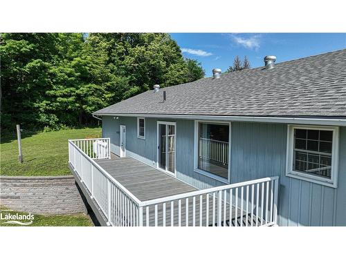 1743 Old Barrie Road, Orillia, ON - Outdoor With Deck Patio Veranda With Exterior