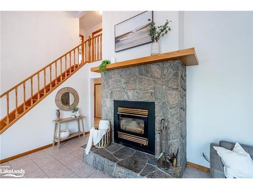 3767 South Portage Road, Huntsville, ON - Indoor With Fireplace