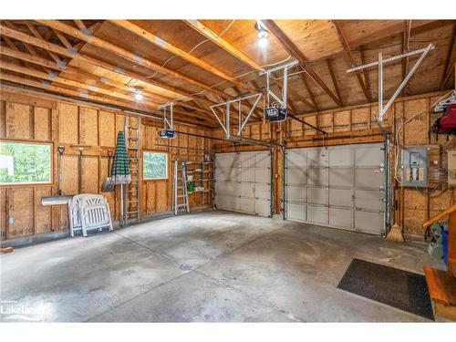 3767 South Portage Road, Huntsville, ON - Indoor Photo Showing Garage