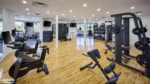410-120 Carrick Trail, Gravenhurst, ON - Indoor Photo Showing Gym Room