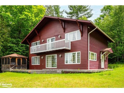 127A Wind Rose Lane, Burk'S Falls, ON - Outdoor With Deck Patio Veranda