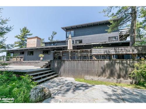 4 B415 Bernyk Island, Archipelago South, ON - Outdoor With Deck Patio Veranda