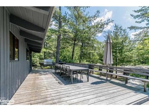 4 B415 Bernyk Island, Archipelago South, ON - Outdoor With Deck Patio Veranda