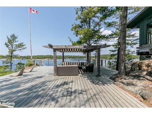 4 B415 Bernyk Island, Archipelago South, ON - Outdoor With Deck Patio Veranda