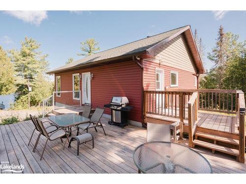 4574 Highway 11 N, Temagami, ON - Outdoor With Deck Patio Veranda With Exterior