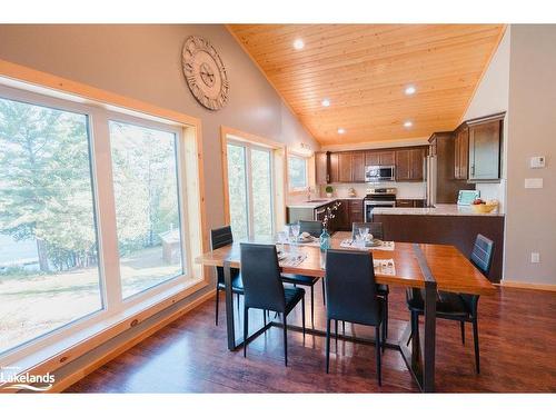 4574 Highway 11 N, Temagami, ON - Indoor Photo Showing Dining Room