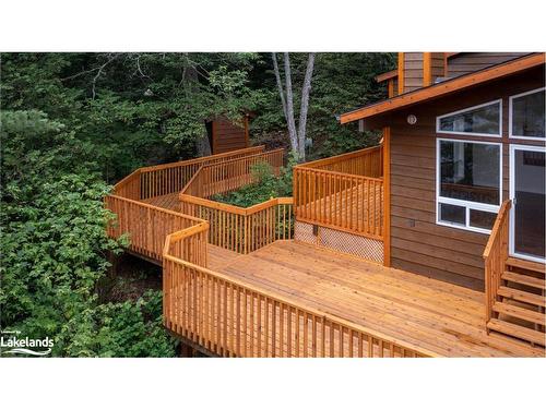 16 Mountain Basin, Mcdougall, ON - Outdoor With Deck Patio Veranda With Exterior