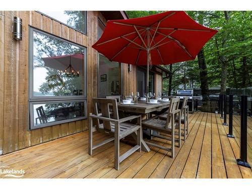 180 Bigwin Island, Baysville, ON - Outdoor With Deck Patio Veranda With Exterior