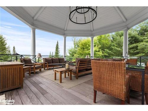 166 Bigwin Island, Baysville, ON - Outdoor With Deck Patio Veranda With Exterior