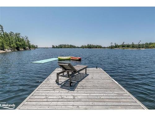 B55-19 Moon Island, The Archipelago, ON - Outdoor With Deck Patio Veranda With Exterior