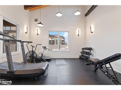 202-18 Beckwith Lane, The Blue Mountains, ON - Indoor Photo Showing Gym Room
