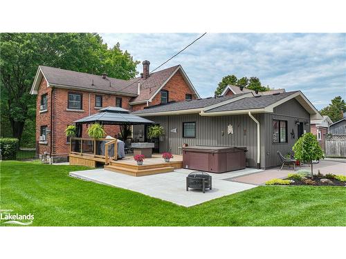 15 River Street, Coldwater, ON - Outdoor With Deck Patio Veranda