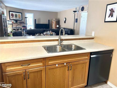 20-1591 Hidden Valley Road, Huntsville, ON - Indoor Photo Showing Kitchen With Double Sink