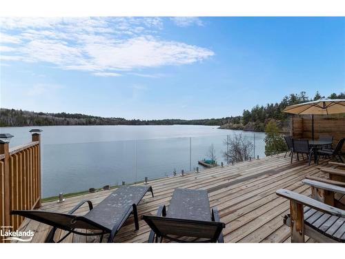 247 Blue Jay Road, Noelville, ON - Outdoor With Body Of Water With Deck Patio Veranda