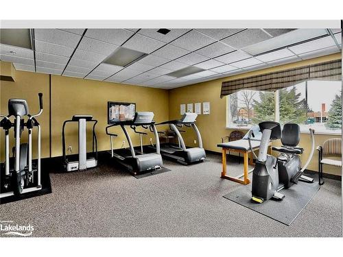 309-91 Raglan Street, Collingwood, ON - Indoor Photo Showing Gym Room