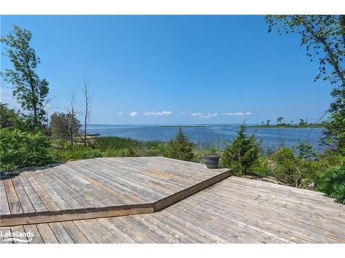 2 Island 130, Port Severn, ON - Outdoor With Body Of Water With Deck Patio Veranda With View