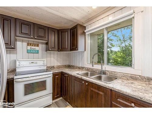 676 Bay Lake Road, Faraday, ON - Indoor Photo Showing Kitchen With Double Sink