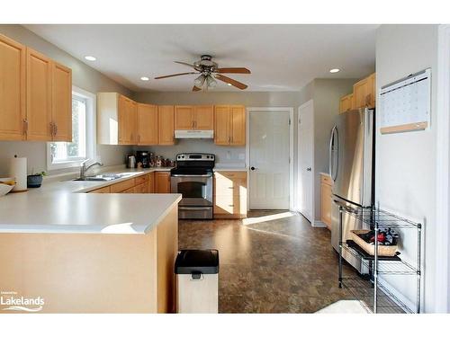 126204 Muir Street, Meaford, ON - Indoor Photo Showing Kitchen With Double Sink