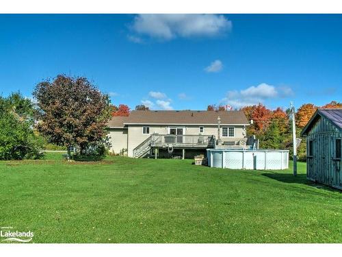 126204 Muir Street, Meaford, ON - Outdoor With Deck Patio Veranda With Backyard