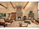 415763 10Th Line, The Blue Mountains, ON  - Indoor Photo Showing Living Room With Fireplace 