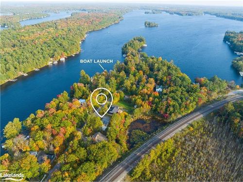 1021 Currie Street, Bala, ON - Outdoor With Body Of Water With View