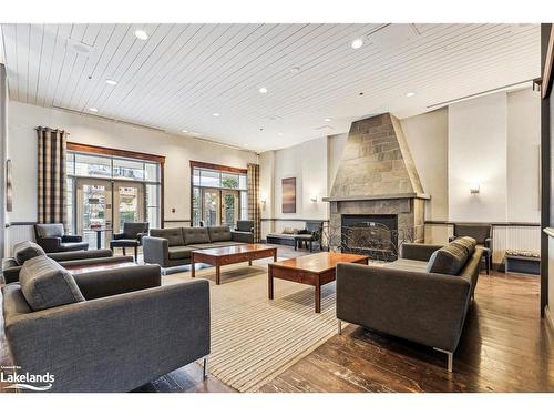 317-170 Jozo Weider Boulevard, The Blue Mountains, ON - Indoor Photo Showing Living Room With Fireplace