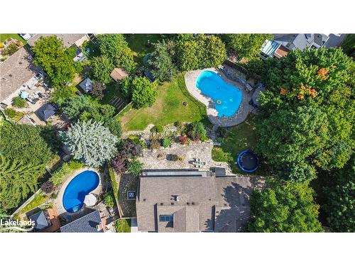 32 Murray Street, Barrie, ON - Outdoor With In Ground Pool With View