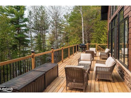 12905 Fishpole Point, Dorset, ON - Outdoor With Deck Patio Veranda With Exterior