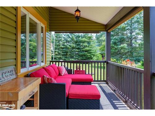 1172 Dwight Beach Road, Dwight, ON - Outdoor With Deck Patio Veranda With Exterior